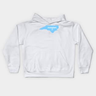 North Carolina Transplant NC Blue Kids Hoodie